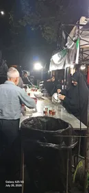 یکصد و چهل و دومین شب؛ موکب شهدای رزکان همچنان روشن، همچنان در کنار مردم