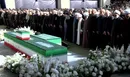 بدرقه میلیونی مردم/ اقامه نماز بر پیکرهای مطهر شهدا با حضور ۳ فرزند رهبر شهید