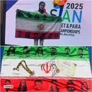 نایب‌قهرمان پارالمپیک با یاد کودکان شهید روی سکو رفت