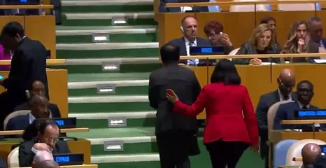 اعتراض در قلب سازمان ملل؛ هیئت کوبا هنگام سخنرانی ترامپ سالن را ترک کرد