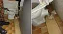 حمله مار غول پیکر به صاحبخانه در توالت!+ عکس