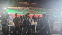 ۲۰۳ شب در کنار مردم؛ چراغ موکب شهدای رزکان در شهریار روشن است