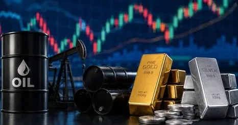 کاهش قیمت نفت، فولاد، طلا، و سایر کامودیتی ها در یک ماه اخیر