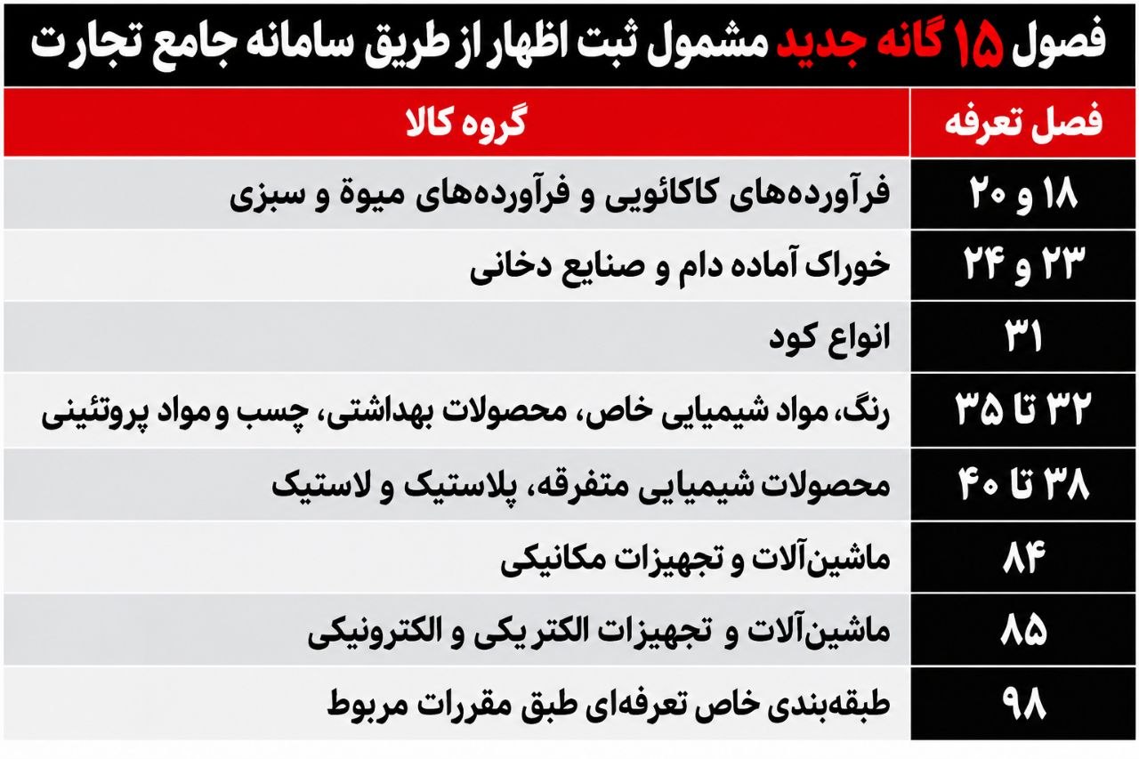 ۱۵ فصل جدید کالا زیر چتر سامانه جامع تجارت؛ گمرک تهران در آستانه یک آزمون جدی برای ترخیص کالا