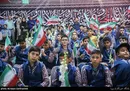 زنگ دانش آموز شهید در گلزار شهدای تهران نواخته شد