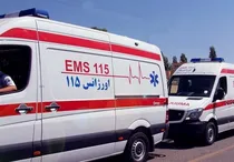 واژگونی ماشین عروس در اتوبان آزادگان تهران