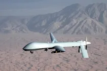 انهدام یک پهپاد MQ-1 در آسمان تنگۀ هرمز