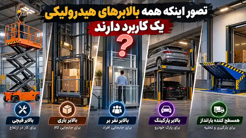 چرا خرید بالابر هیدرولیکی ارزان گاهی گران تمام میشود؟ 7 اشتباه پرهزینه قبل از خرید
