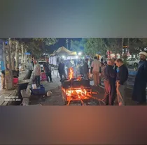 از طنین اذان تا پیمان زندگی؛ شبی به‌یادماندنی در موکب شهدای رزکان