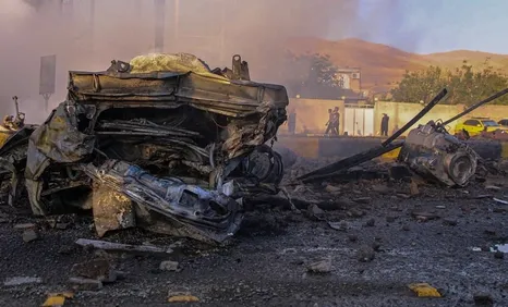 حادثه انفجار تانکر سوخت - سنندج