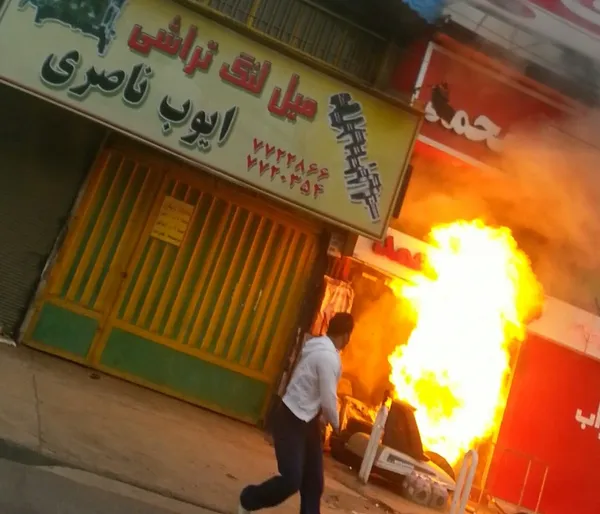 لحظه انفجار اولیه 