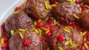 طرز تهیه کوفته مرغ با سس انار + فیلم