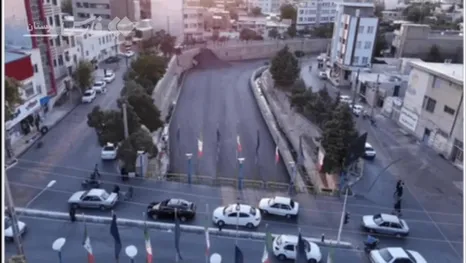 شهردار الیگودرز رودخانه را آسفالت کرد!