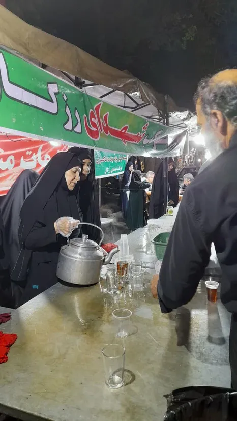 موکب شهدای رزکان؛ ۱۵۲ شب همدلی، خدمت و میزبانی از مردم ولایت‌مدار شهریار