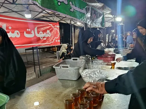 یکصد و سی و پنجمین شب حماسه خدمت؛ موکب شهدای رزکان بار دیگر میزبان مردم همیشه در صحنه شهریار شد