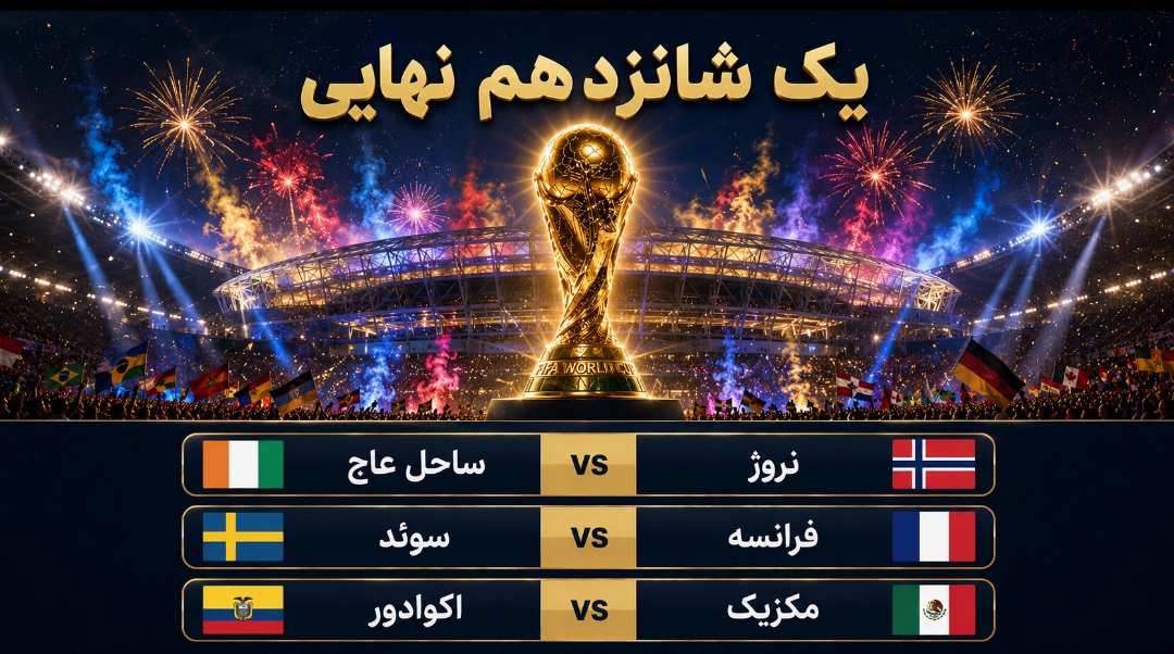 نبرد هالند، امباپه و مکزیک برای صعود؛ سه دوئل حساس در ادامه مرحله حذفی