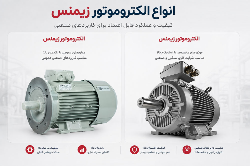 اشتباهی که هنگام خرید الکتروموتور زیمنس می تواند هزینه پروژه را چند برابر کند!