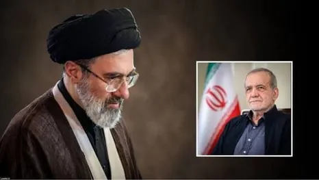 دومین دیدار پزشکیان با رهبر انقلاب