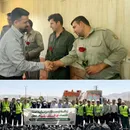  ‌پاکسازی ۱۰ کیلومتر از ورودی شهرهای نی‌ریز و قطرویه به مناسبت روز جهانی محیط زیست
