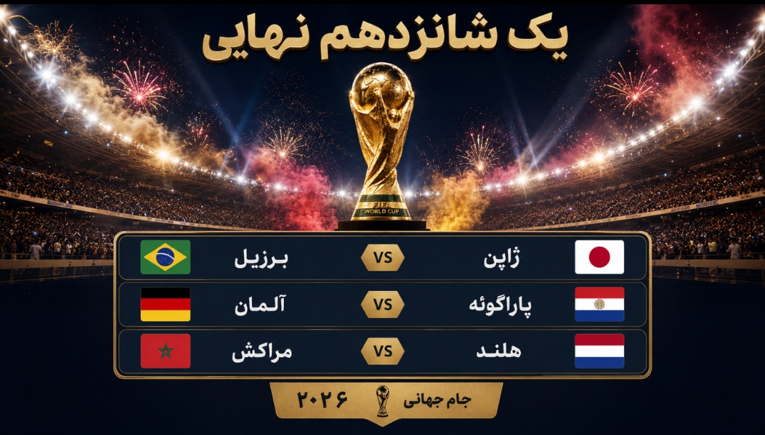 نبرد بزرگان برای صعود؛ برزیل، آلمان و هلند مقابل سه شگفتی‌ساز
