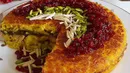 طرز تهیه ته چین گل کلم + فیلم