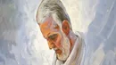 نقاشان عاشقانه برای حاج قاسم کار کردند