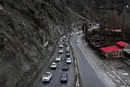 ترافیک سنگین در محورهای شمالی و ورودی‌های تهران
