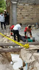 سقوط از ارتفاع جان کارگر جوان خرم‌آبادی را گرفت