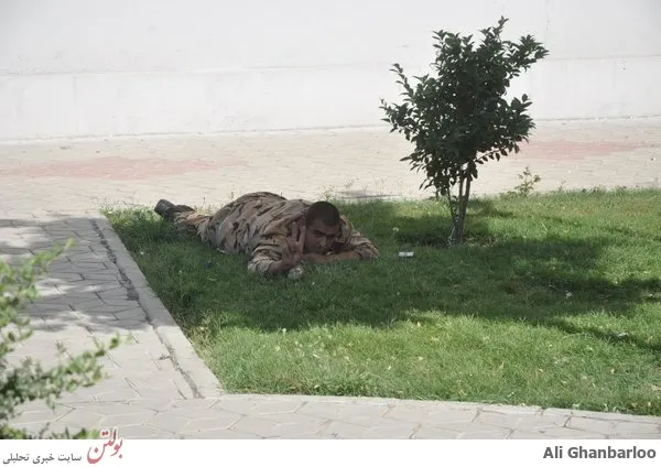 سرباز جان بر کف وطن