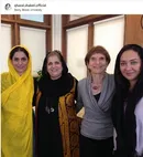 عکس غزل شاکری و نیکی کریمی در نیویورک در سال 2014