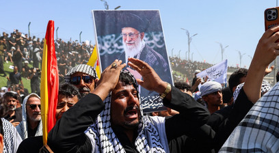 تشییع و وداع با پیکر مطهر رهبر شهید انقلاب در نجف