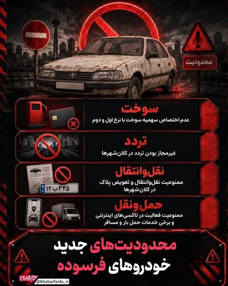 با دستور رئیس جمهور خودروی فرسوده را تحویل و همزمان یک خودروی صفر کیلومتر بدون بهره با اقساط 20 ساله بگیرید