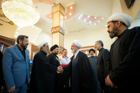 آیت‌الله اعرافی با پیام قدردانی از ملت و مراجع عظام عراق وارد نجف شد