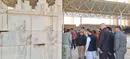 خارجی ها در تخت جمشید