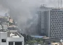جزئیات آتش‌سوزی در مجاورت هتل استقلال تهران