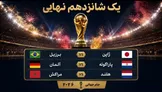 نبرد بزرگان برای صعود؛ برزیل، آلمان و هلند مقابل سه شگفتی‌ساز