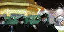 پیکر پاک شهید محمدرضا فیضی در حرم مطهر رضوی تشییع شد
