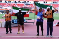 سکوی پرتاب دیسک مردان در تسخیر ایرانی‌ها