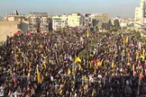 ضاحیه دوباره لبریز از جمعیت شد؛ سیدحسن رفت، اما نامش در لبنان ماند