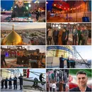طلای ۲۴ عیار بر زخم گنبد حسینیه اعظم زنجان/ پاسخ به تجاوزات، درخشش دوباره